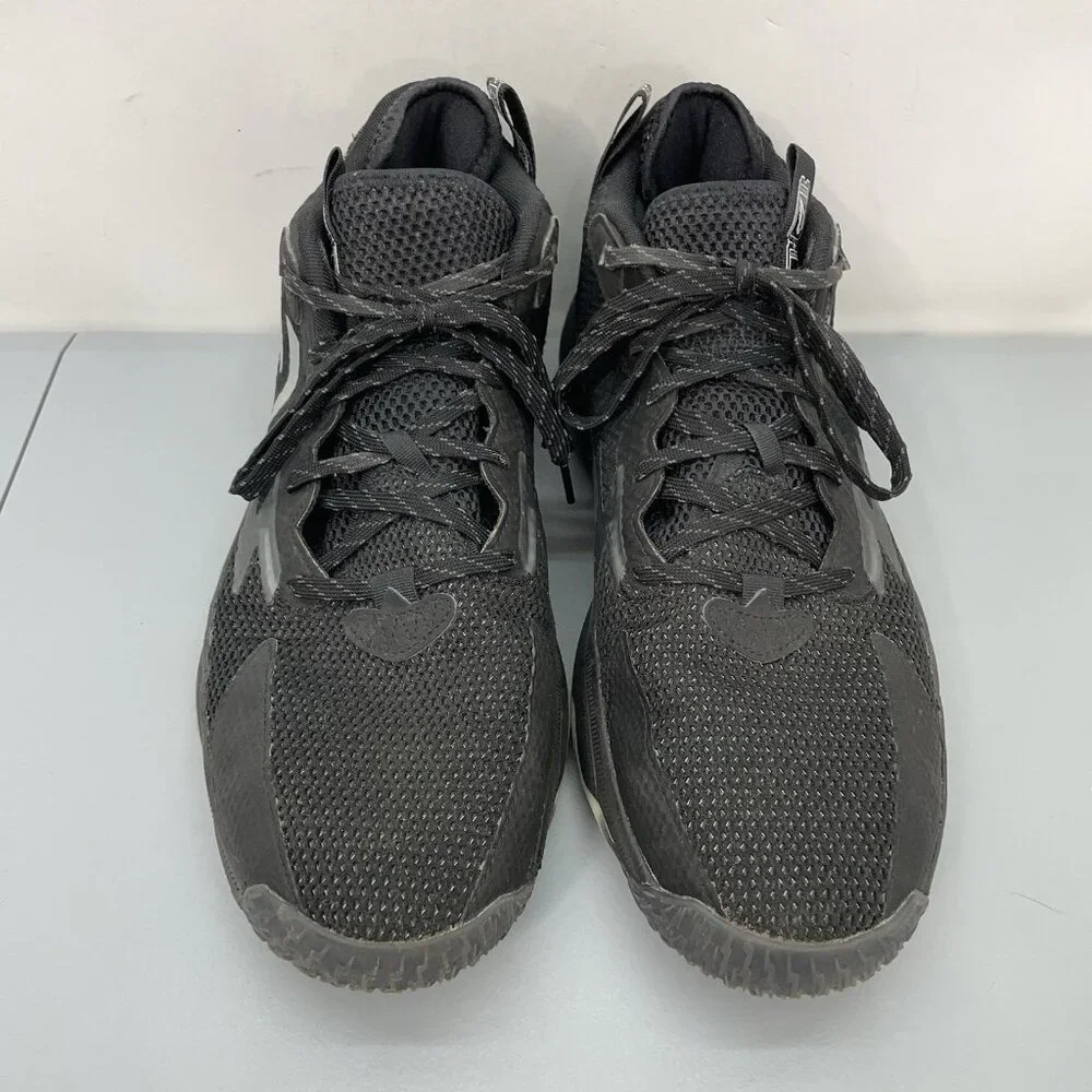 Adidas Dame 8 Admit One Basketball Mid Sneakers Shoes Athletic Black Mens 12